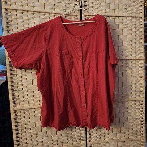 4X Pink Blouse
